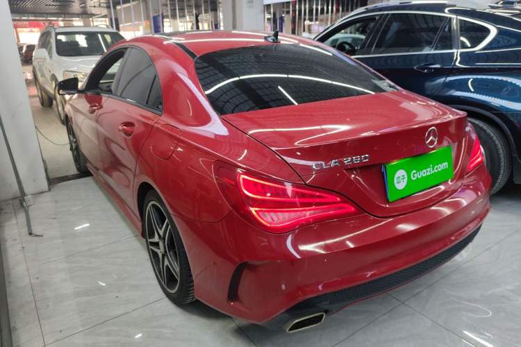 Used Mercedes-Benz CLA 2014 CLA 260 4MATIC Rear Left 45 Deg
