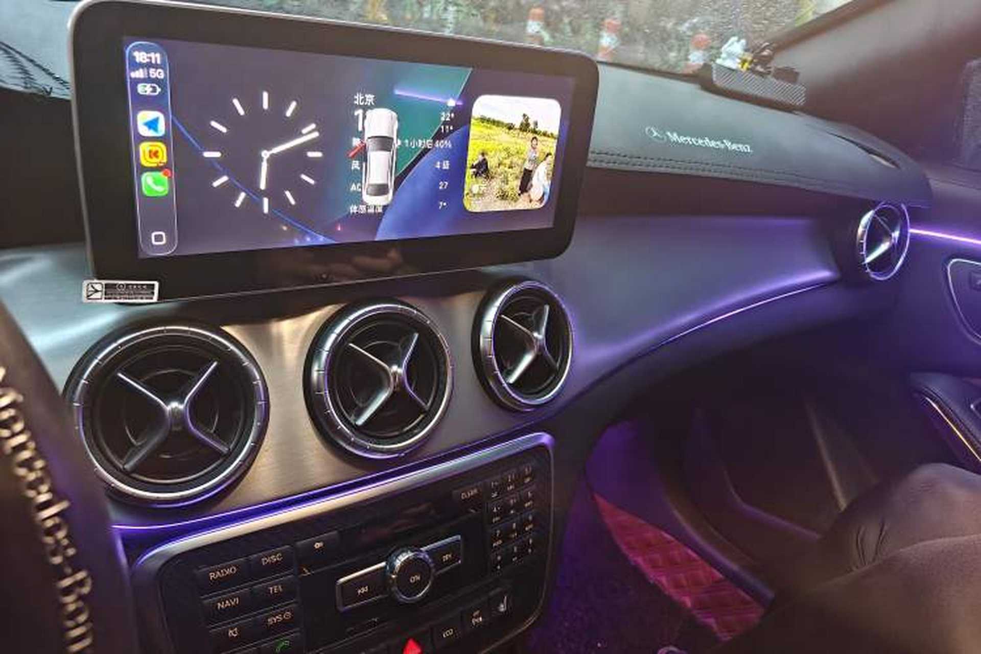 Used Mercedes-Benz CLA 2014 CLA 260 4MATIC Audio And AC Panel