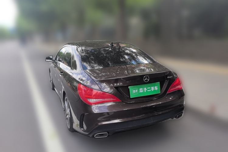 Used Mercedes-Benz CLA 2015 CLA 220 4MATIC Rear Left 45 Deg