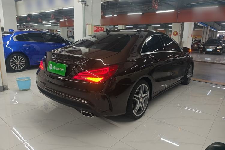 Used Mercedes-Benz CLA 2015 CLA 220 4MATIC Rear Right 45 Deg