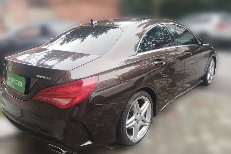 Used Mercedes-Benz CLA 2015 CLA 220 4MATIC Rear Right 45 Deg