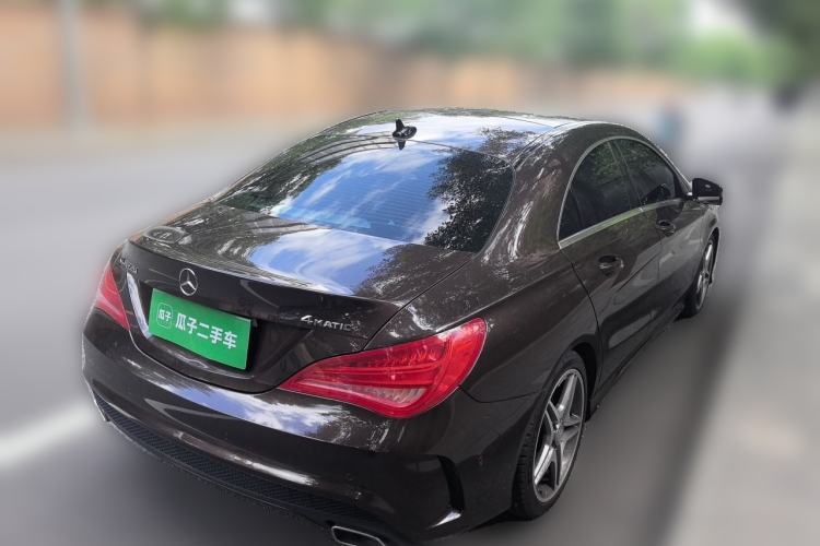 Used Mercedes-Benz CLA 2015 CLA 220 4MATIC Rear Right 45 Deg