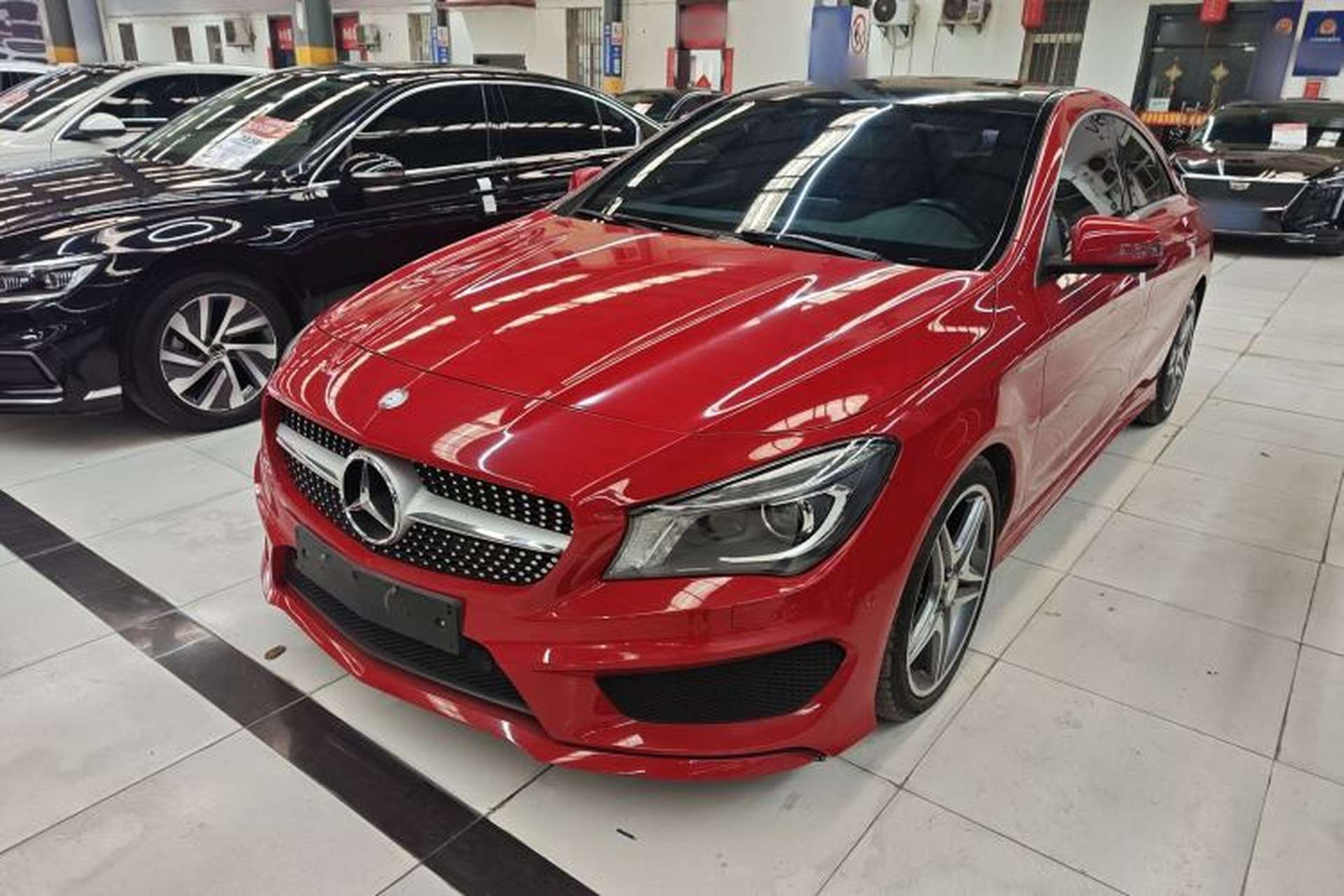 Used Mercedes-Benz CLA 2015 CLA 220 4MATIC Front Left 45 Deg