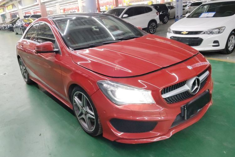 Used Mercedes-Benz CLA 2015 CLA 220 4MATIC Front Right 45 Deg
