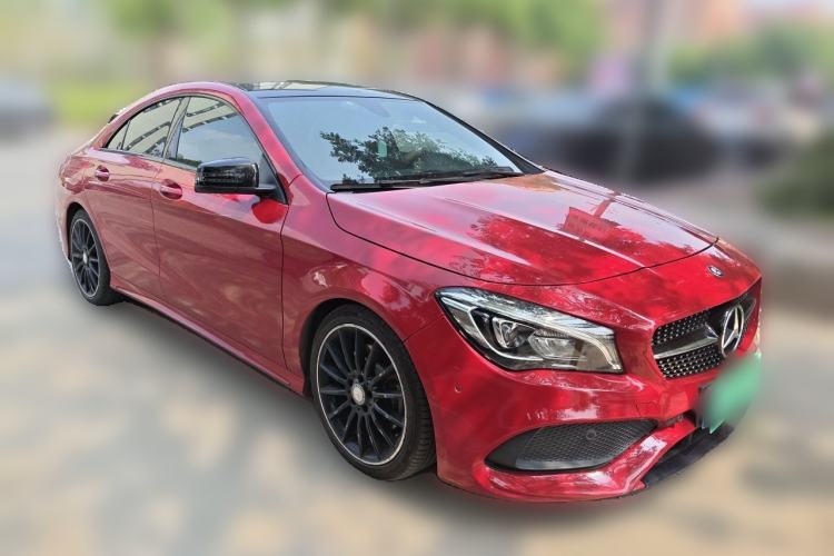 Used Mercedes-Benz CLA 2015 CLA 220 4MATIC Front Right 45 Deg