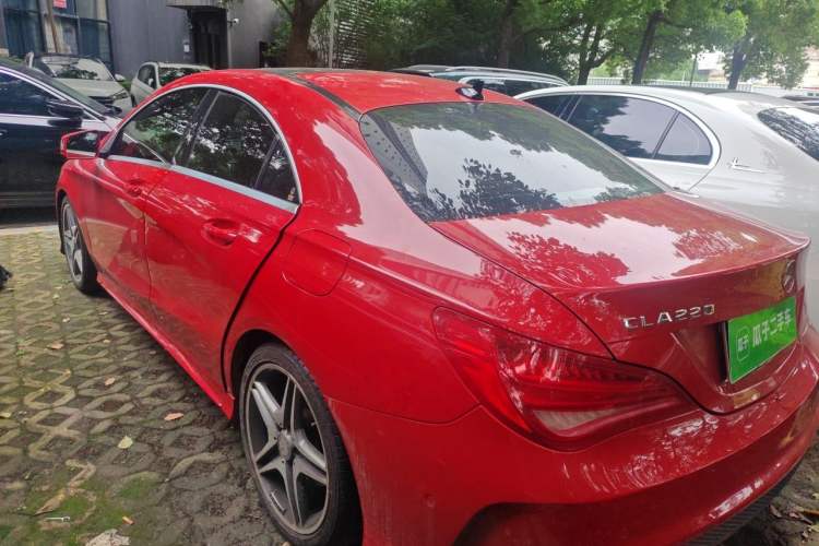 Used Mercedes-Benz CLA 2015 CLA 220 4MATIC Rear Left 45 Deg