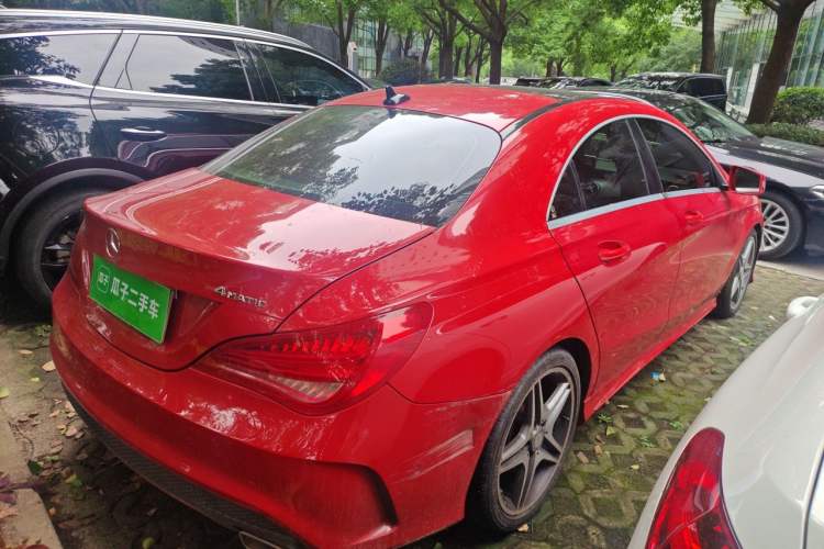 Used Mercedes-Benz CLA 2015 CLA 220 4MATIC Rear Right 45 Deg