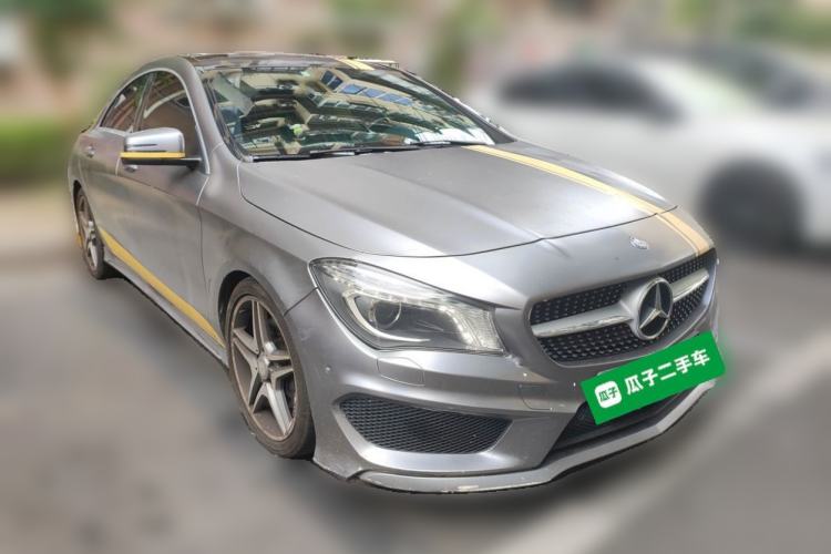 Used Mercedes-Benz CLA 2015 CLA 220 4MATIC Front Right 45 Deg
