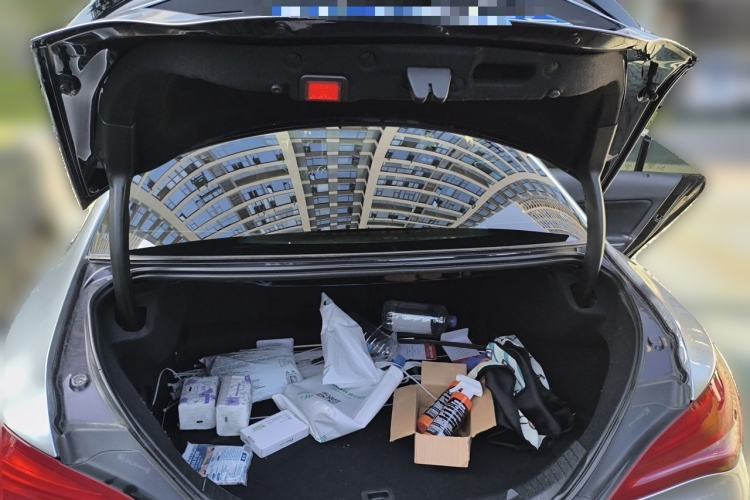 Used Mercedes-Benz CLA 2015 CLA 220 4MATIC Trunk