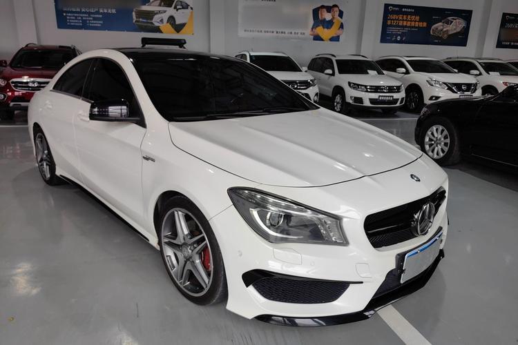 Used Mercedes-Benz CLA 2015 CLA 220 4MATIC Front Right 45 Deg