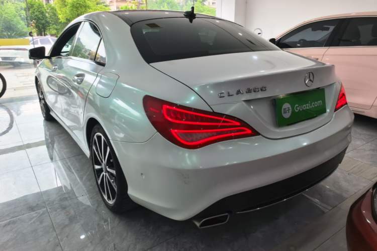 Used Mercedes-Benz CLA 2015 CLA 200 Rear Left 45 Deg