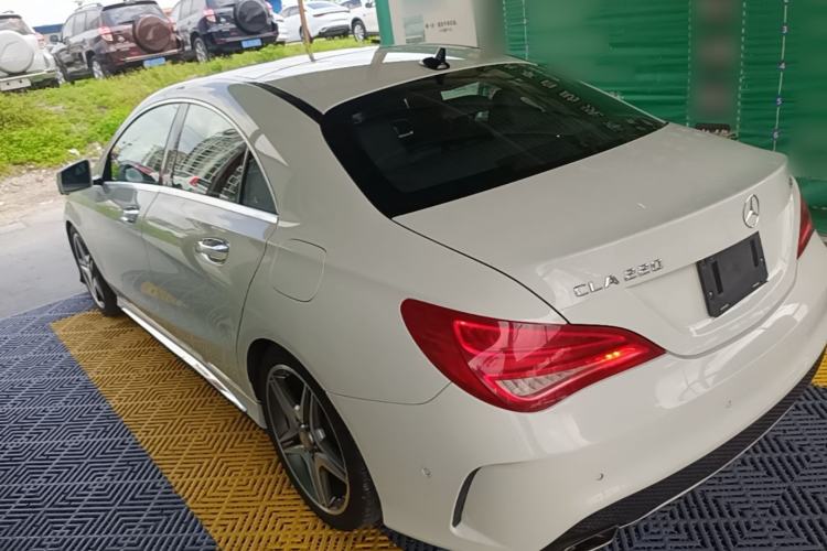 Used Mercedes-Benz CLA 2015 CLA 220 4MATIC Rear Left 45 Deg