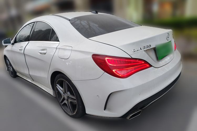 Used Mercedes-Benz CLA 2015 CLA 220 4MATIC Rear Left 45 Deg