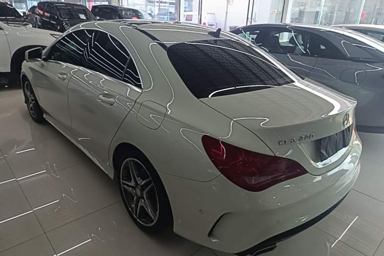 Used Mercedes-Benz CLA 2015 CLA 220 4MATIC Rear Left 45 Deg