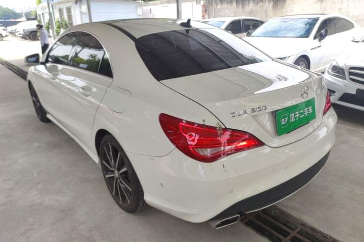 Used Mercedes-Benz CLA 2015 CLA 200 Rear Left 45 Deg
