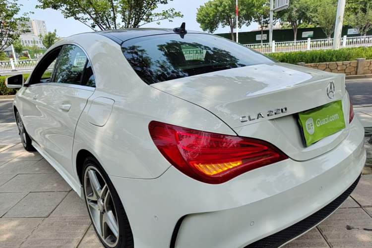 Used Mercedes-Benz CLA 2015 CLA 220 4MATIC Rear Left 45 Deg