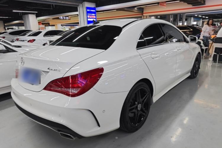Used Mercedes-Benz CLA 2015 CLA 220 4MATIC Rear Right 45 Deg