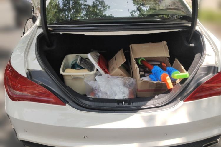Used Mercedes-Benz CLA 2015 CLA 220 4MATIC Trunk