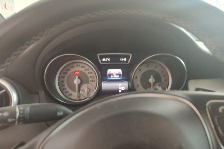 Used Mercedes-Benz CLA 2016 CLA 200 Style Edition Odometer Close Up