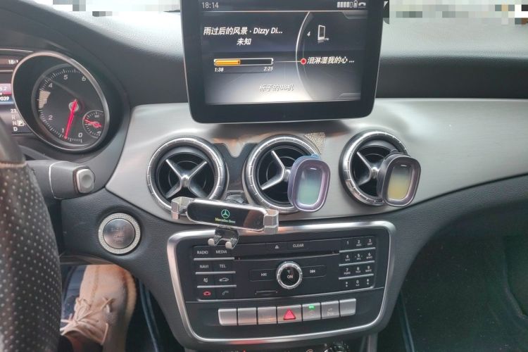 Used Mercedes-Benz CLA 2016 Year Restyled CLA 220 4MATIC Audio And AC Panel