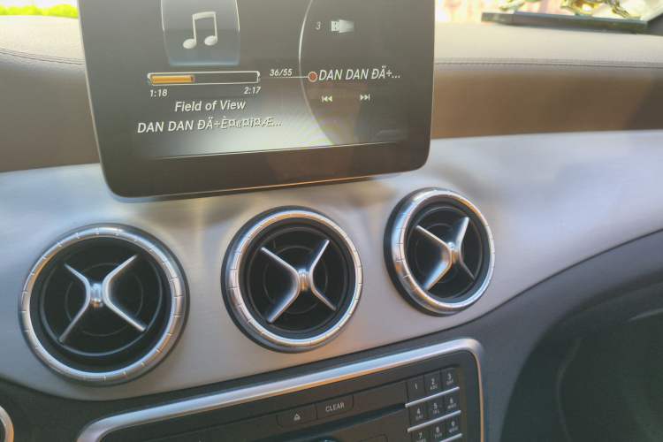 Used Mercedes-Benz CLA 2016 Facelifted CLA 260 4MATIC Audio And AC Panel