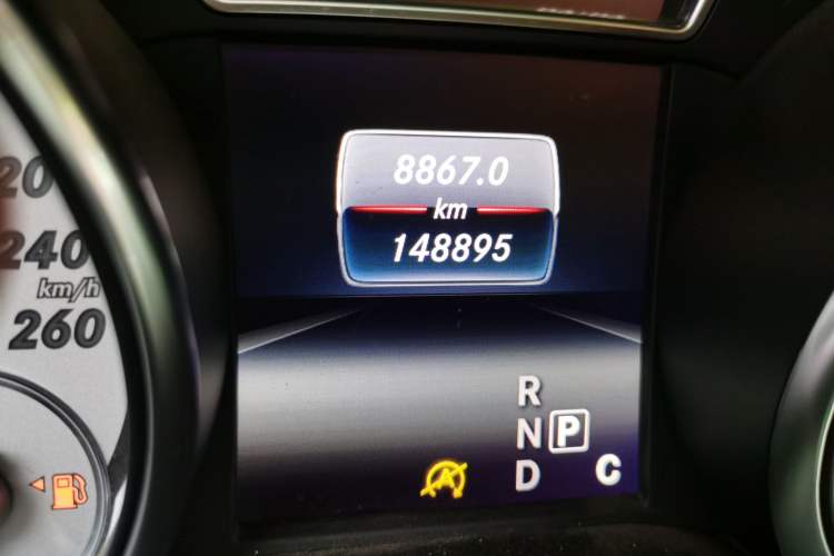 Used Mercedes-Benz CLA 2016 CLA 200 Sport Edition Odometer Close Up