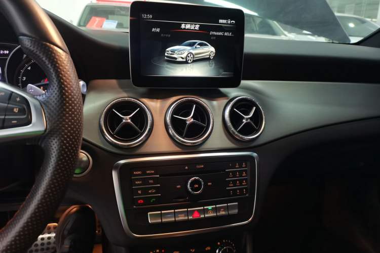 Used Mercedes-Benz CLA 2016 Year Restyled CLA 220 4MATIC Audio And AC Panel