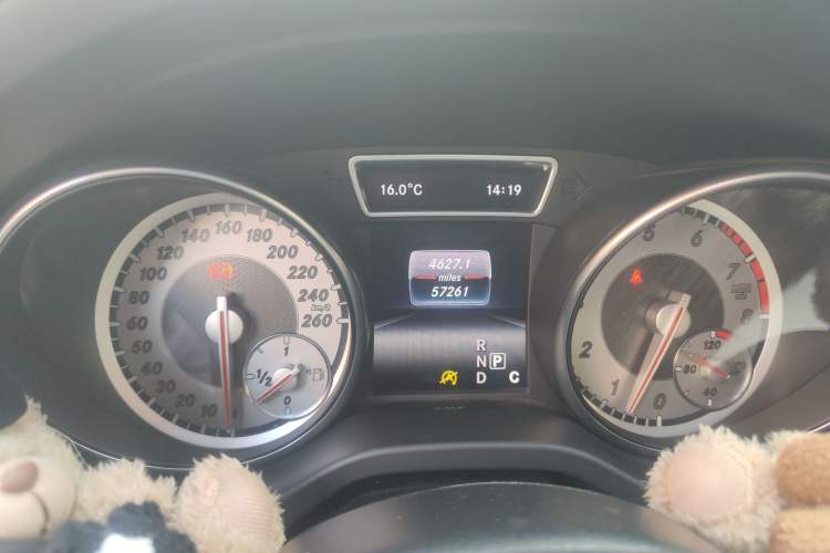 Used Mercedes-Benz CLA 2016 CLA 200 Sport Edition Odometer Close Up