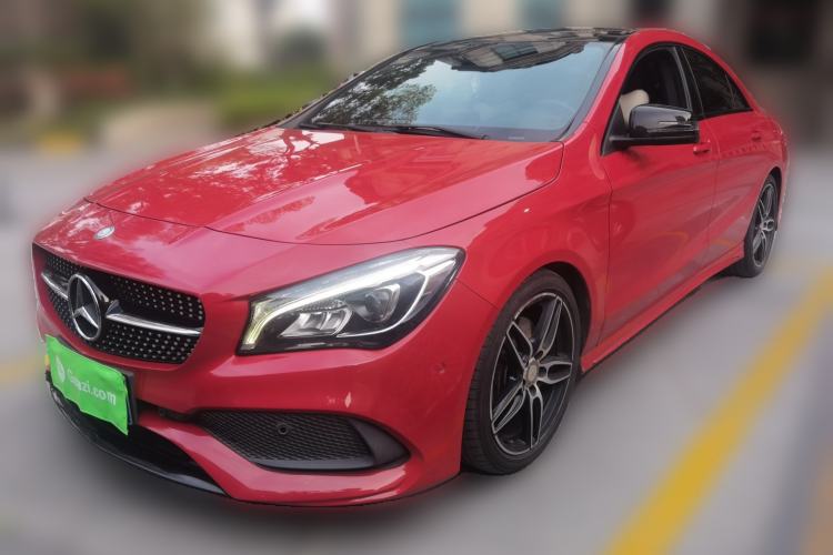 Used Mercedes-Benz CLA 2016 Year Restyled CLA 220 4MATIC Front Left 45 Deg