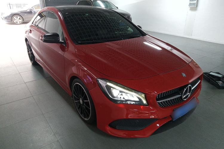 Used Mercedes-Benz CLA 2016 Year Restyled CLA 220 4MATIC Front Right 45 Deg