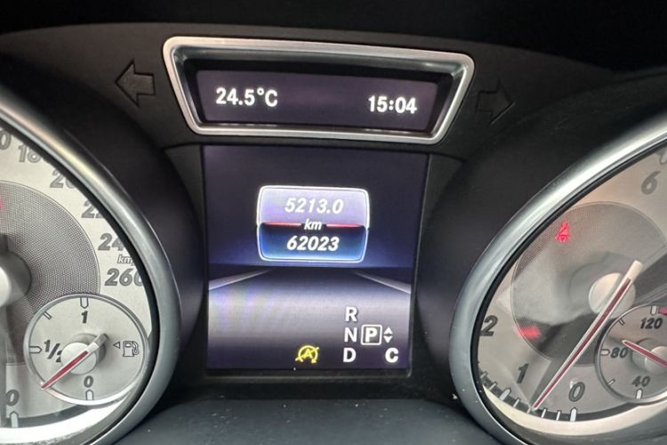 Used Mercedes-Benz CLA 2016 Refreshed CLA 200 Sport Edition Odometer Close Up