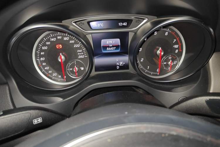 Used Mercedes-Benz CLA 2016 Refreshed CLA 200 Sport Edition Odometer Close Up