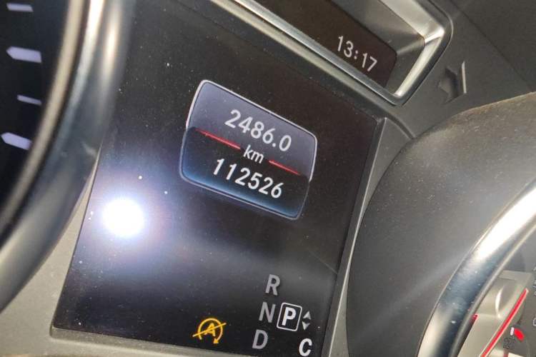 Used Mercedes-Benz CLA 2016 CLA 220 4MATIC Odometer Close Up