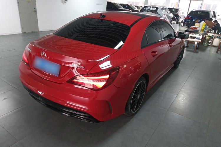 Used Mercedes-Benz CLA 2016 Year Restyled CLA 220 4MATIC Rear Right 45 Deg