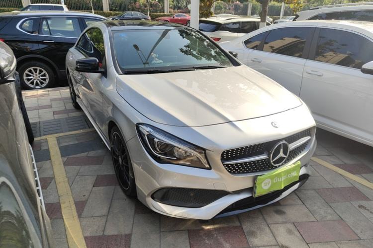 Used Mercedes-Benz CLA 2016 Year Restyled CLA 220 4MATIC Front Right 45 Deg
