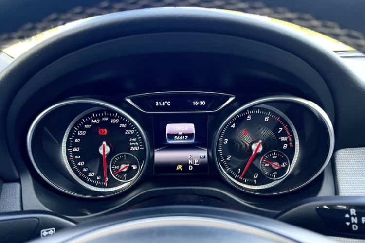 Used Mercedes-Benz CLA 2016 Facelifted CLA 200 Stylish Edition Odometer Close Up