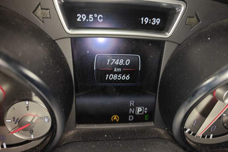Used Mercedes-Benz CLA 2016 CLA 200 Sport Edition Odometer Close Up