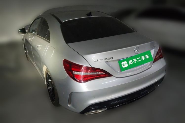 Used Mercedes-Benz CLA 2016 Year Restyled CLA 220 4MATIC Rear Left 45 Deg