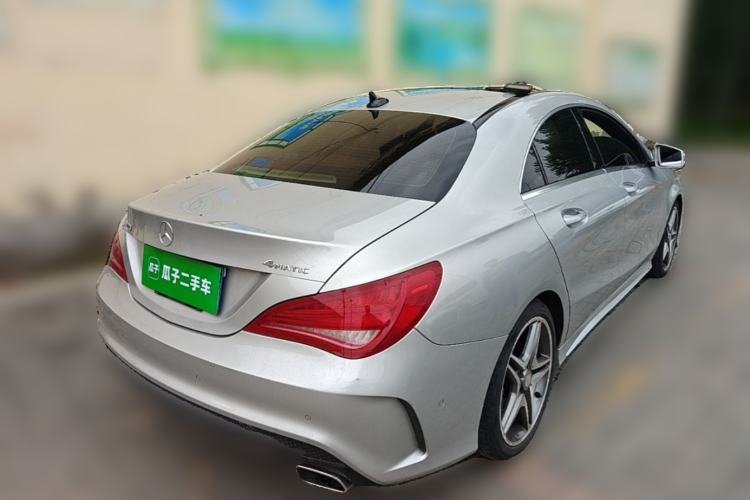 Used Mercedes-Benz CLA 2016 CLA 220 4MATIC Rear Right 45 Deg