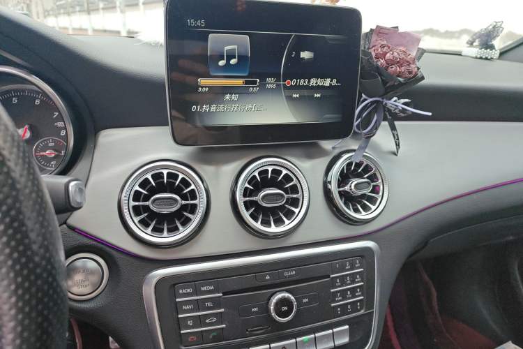 Used Mercedes-Benz CLA 2016 Year Restyled CLA 220 4MATIC Audio And AC Panel