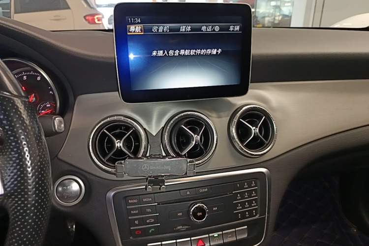 Used Mercedes-Benz CLA 2016 Year Restyled CLA 220 4MATIC Audio And AC Panel