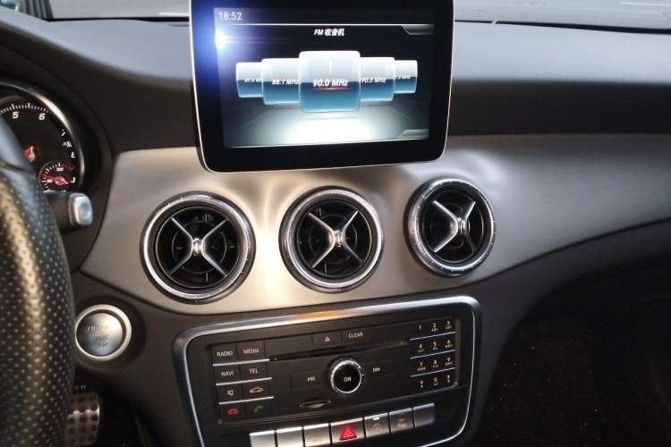 Used Mercedes-Benz CLA 2016 Year Restyled CLA 220 4MATIC Audio And AC Panel