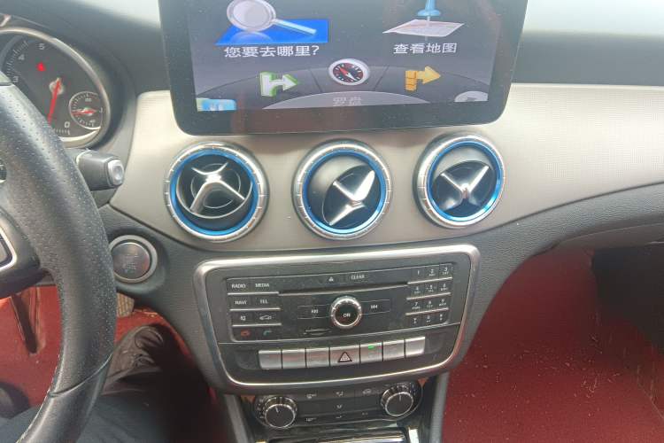Used Mercedes-Benz CLA 2016 Facelifted CLA 200 Stylish Edition Audio And AC Panel