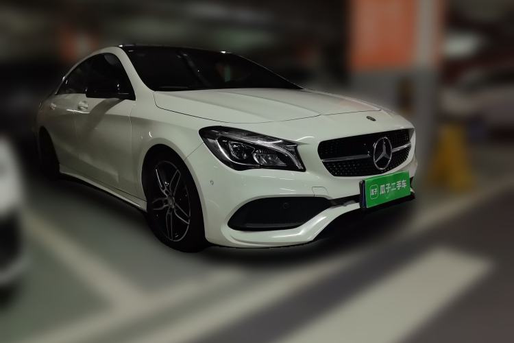 Used Mercedes-Benz CLA 2016 Year Restyled CLA 220 4MATIC Front Right 45 Deg