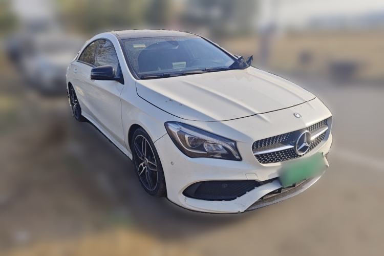 Used Mercedes-Benz CLA 2016 Year Restyled CLA 220 4MATIC Front Right 45 Deg