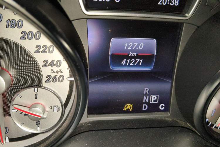 Used Mercedes-Benz CLA 2016 Refreshed CLA 200 Sport Edition Odometer Close Up
