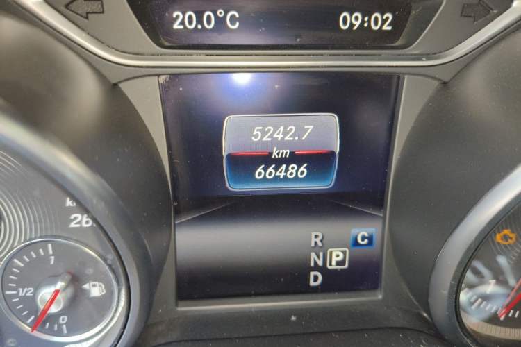 Used Mercedes-Benz CLA 2016 Refreshed CLA 200 Sport Edition Odometer Close Up