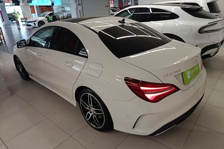 Used Mercedes-Benz CLA 2016 Year Restyled CLA 220 4MATIC Rear Left 45 Deg