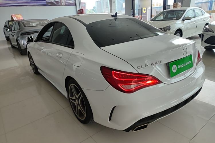 Used Mercedes-Benz CLA 2016 CLA 220 4MATIC Rear Left 45 Deg