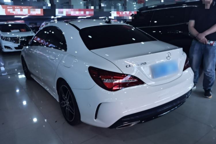 Used Mercedes-Benz CLA 2016 Year Restyled CLA 220 4MATIC Rear Left 45 Deg